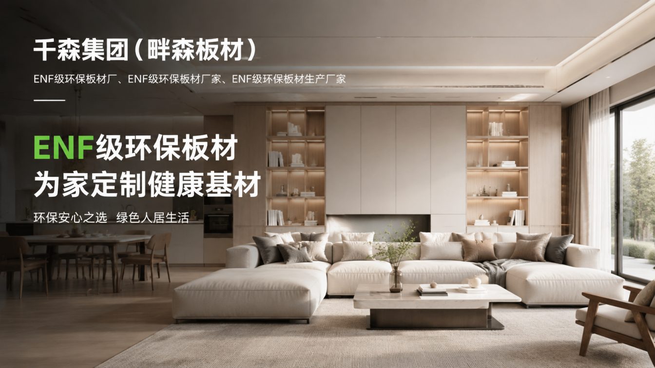 资阳为全屋定制提供环保板材方案